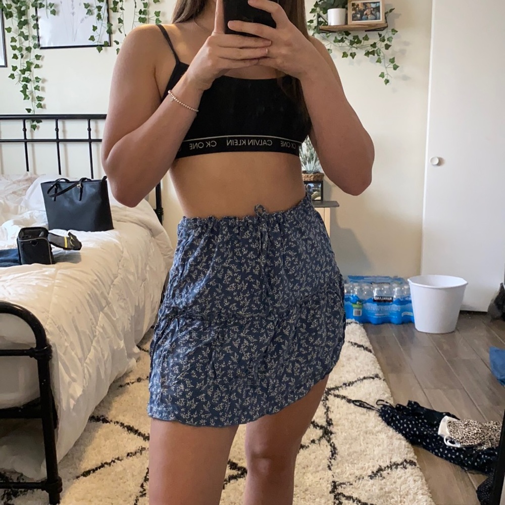 Floral Brandy Melville Skirt One Size